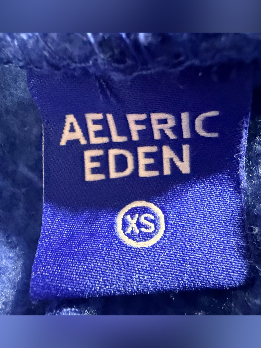 Aelfric Eden Baggy Hoodie sweatpants Set size XS blue - Picture 10 of 15